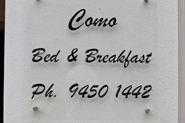 Como Bed & Breakfast Exterior photo